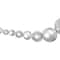 6ft. Christmas Shatterproof Silver Ball Ornament Swag